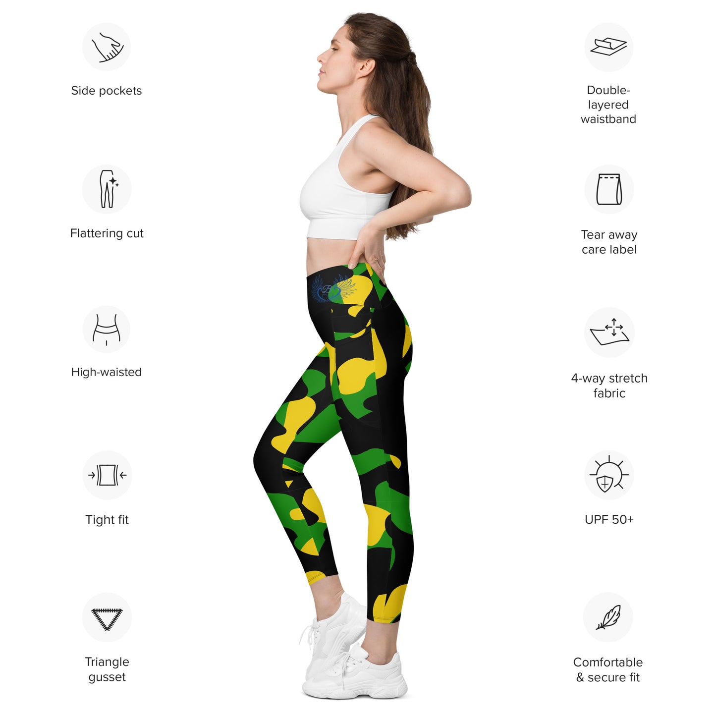 JA Leggings with pockets - BELLAREME