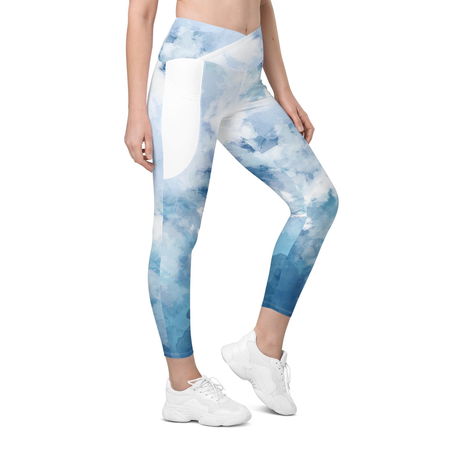 Crossover leggings with pockets - BELLAREME
