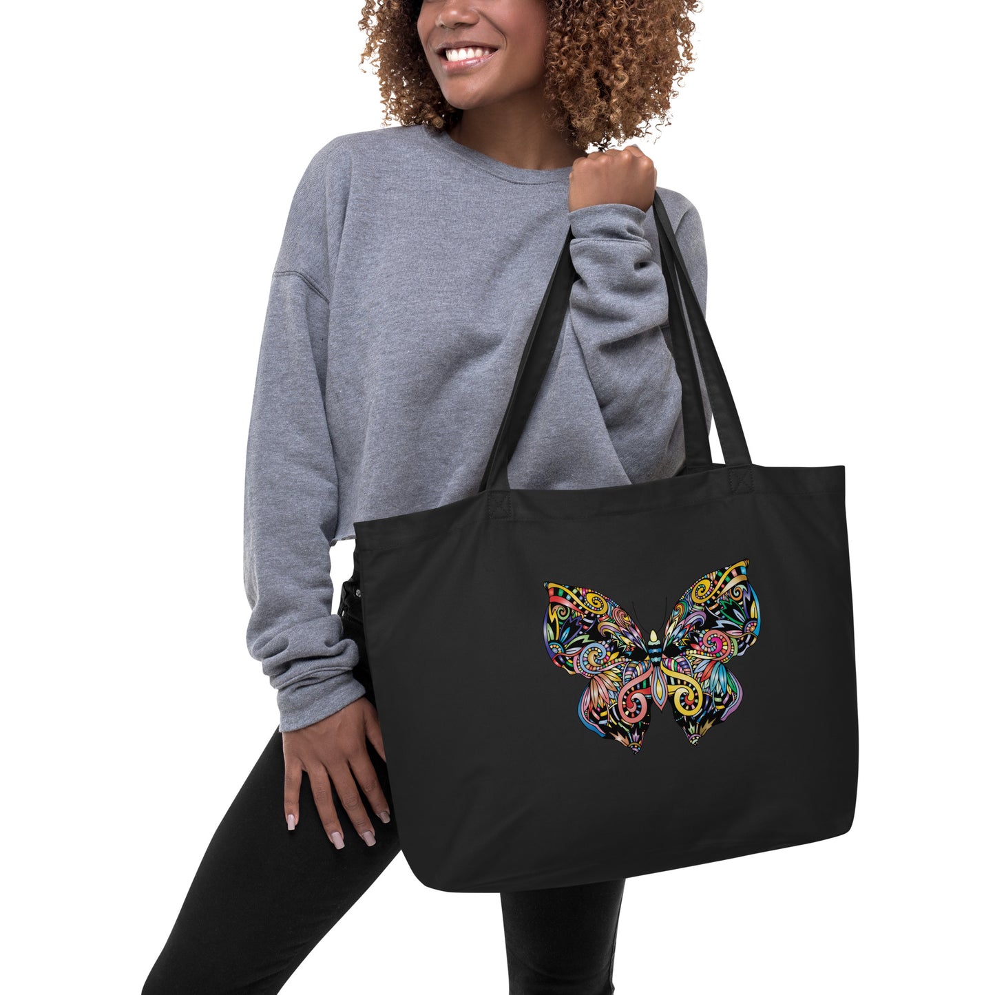 Large organic tote bag - BELLAREME