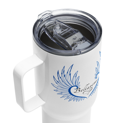 Branded Travel mug with a handle