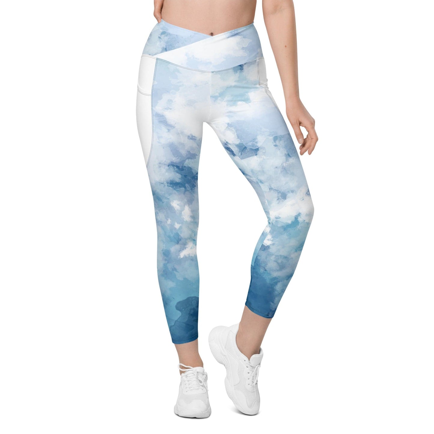 Crossover leggings with pockets - BELLAREME