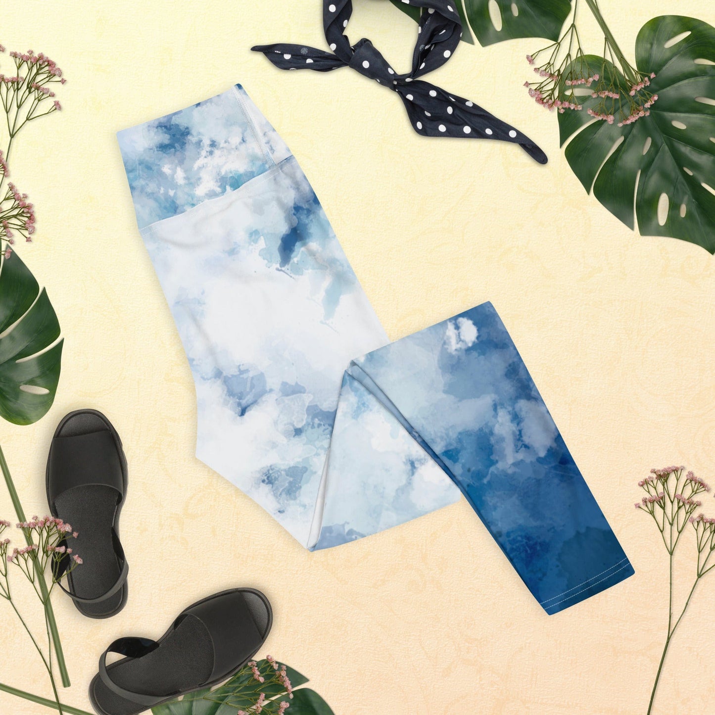 High-waisted Yoga Leggings - BELLAREME